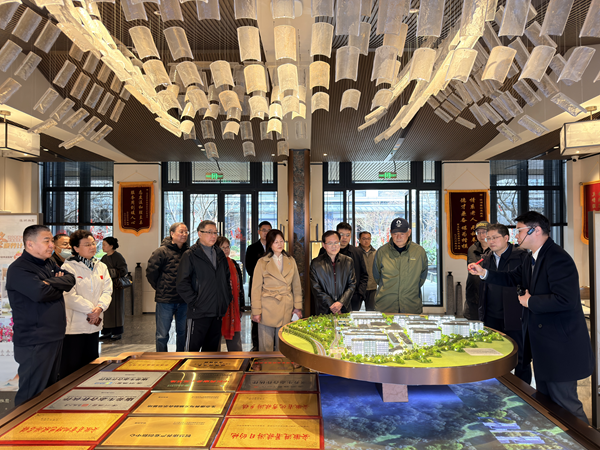 安徽省健康文化旅游产业促进会领导一行赴滨湖雅园调研考察